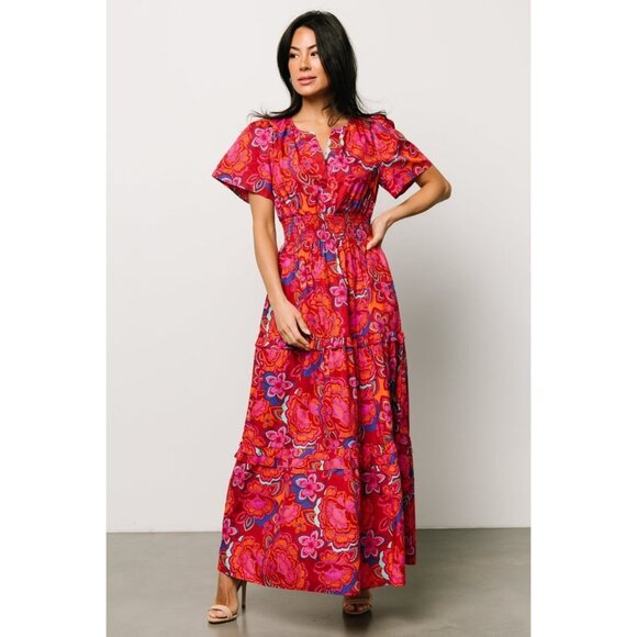 NWT Baltic Born Palmer Tiered Maxi Dress 1XL - Picture 2 of 5